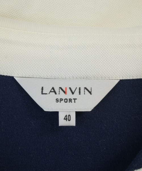 LANVIN SPORT（ランバンスポーツ）ポロシャツ 白 サイズ:40(M位) レディース/2200712394048