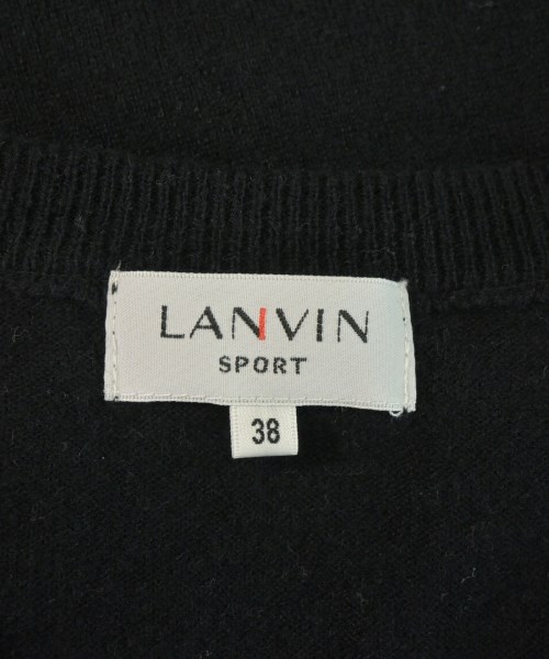 LANVIN SPORT（ランバンスポーツ）ニット・セーター 黒 サイズ:38(S位) メンズ/2200699021234