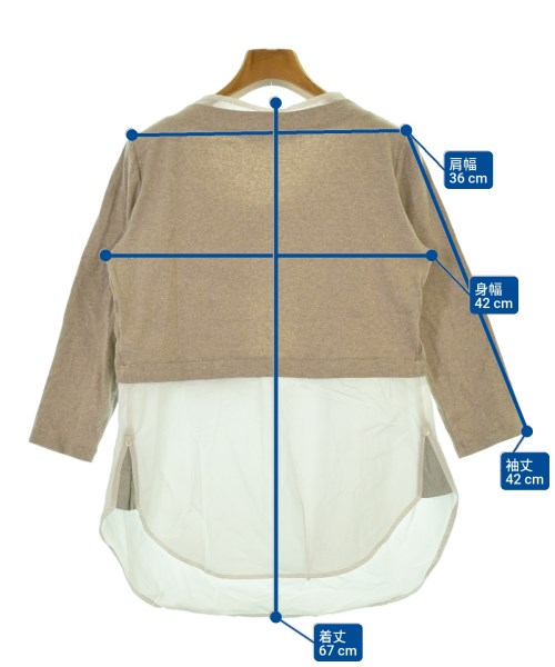 FABIANA FILIPPI（ファビアナフィリッピ）ブラウス ベージュ サイズ:44