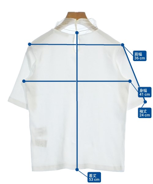 FABIANA FILIPPI（ファビアナフィリッピ）Tシャツ・カットソー 白 サイズ:XXS レディース/2200626618025