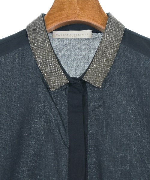 FABIANA FILIPPI（ファビアナフィリッピ）カジュアルシャツ 紺 サイズ:XS レディース/2200627118098