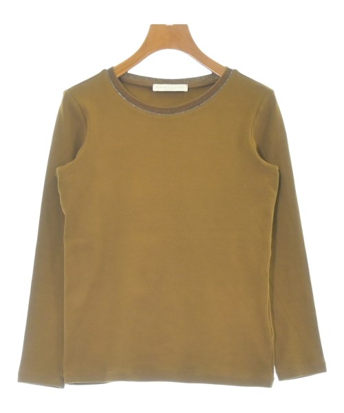 FABIANA FILIPPI(ファビアナフィリッピ)Tシャツ・カットソー 茶 サイズ:XS/2200672837067
