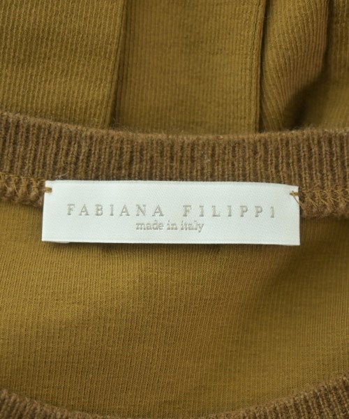 FABIANA FILIPPI（ファビアナフィリッピ）Tシャツ・カットソー 茶 サイズ:XS レディース/2200672837067