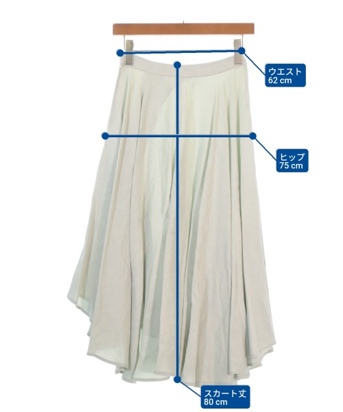 FABIANA FILIPPI（ファビアナフィリッピ）ロング・マキシ丈スカート 青 サイズ:38(S位) レディース/2200674612051