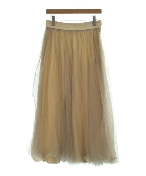 FABIANA FILIPPI(ファビアナフィリッピ)ロング・マキシ丈スカート ベージュ サイズ:40(M位)/2200652438161