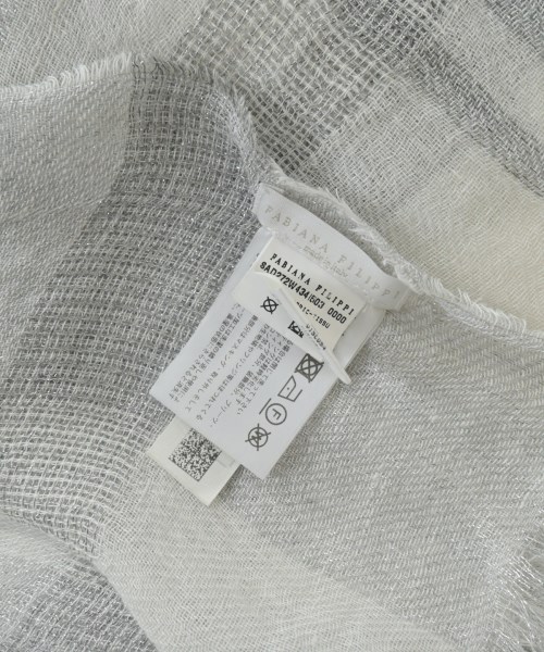 FABIANA FILIPPI（ファビアナフィリッピ）ストール 白 サイズ:- レディース/2200658397059