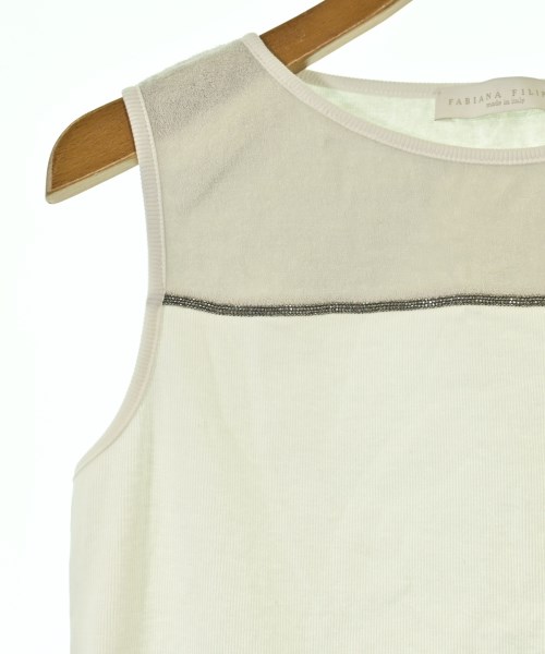 FABIANA FILIPPI（ファビアナフィリッピ）ノースリーブ 白 サイズ:S レディース/2200655567530