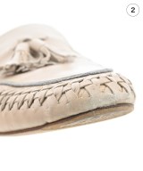 FABIANA FILIPPI（ファビアナフィリッピ）モカシン/デッキシューズ ベージュ サイズ:EU37(23.5cm位) レディース/2200659137029