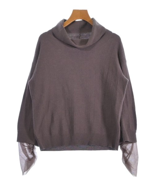 FABIANA FILIPPI(ファビアナフィリッピ)ニット・セーター 茶 サイズ:34(XS位)/2200661675175