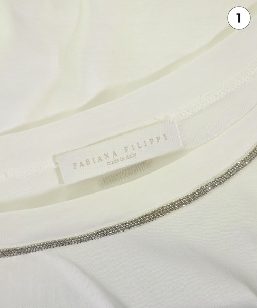 FABIANA FILIPPI（ファビアナフィリッピ）Tシャツ・カットソー 白 サイズ:S レディース/2200710888082