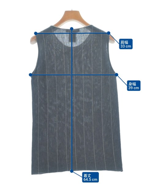 FABIANA FILIPPI（ファビアナフィリッピ）ベスト/ノースリーブ グレー サイズ:42(M位) レディース/2200633487058