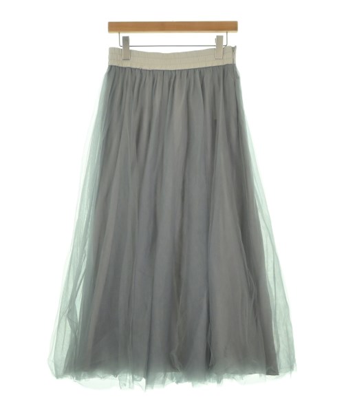 FABIANA FILIPPI(ファビアナフィリッピ)ロング・マキシ丈スカート グレー サイズ:XS/2200643568266