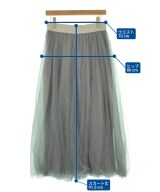 FABIANA FILIPPI（ファビアナフィリッピ）ロング・マキシ丈スカート グレー サイズ:XS レディース/2200643568266