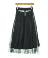 FABIANA FILIPPI（ファビアナフィリッピ）ロング・マキシ丈スカート 黒 サイズ:XS レディース/2200629274075