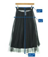 FABIANA FILIPPI（ファビアナフィリッピ）ロング・マキシ丈スカート 黒 サイズ:XS レディース/2200629274075