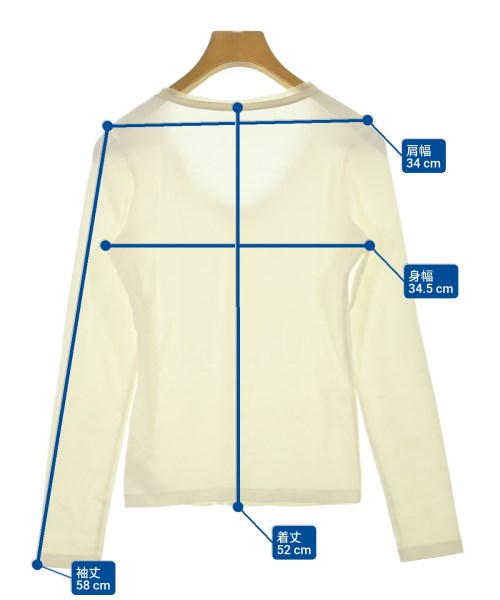 FABIANA FILIPPI（ファビアナフィリッピ）Tシャツ・カットソー 白 サイズ:40(M位) レディース/2200666470263