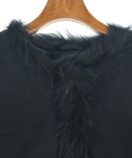 Owen Barry（オーウェンバリー）ムートンコート 紺 サイズ:36(XS位) レディース/2200627526039