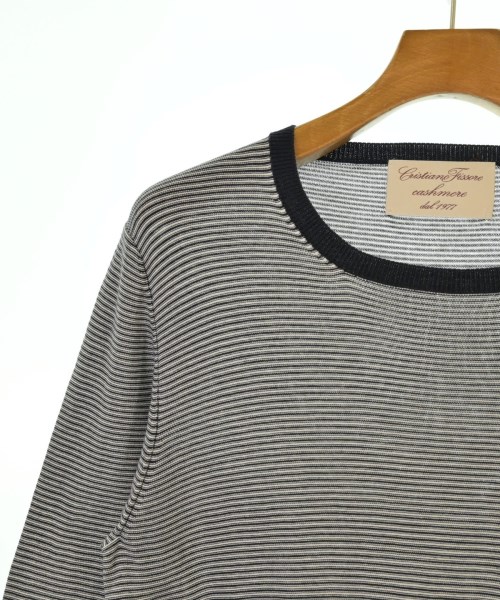 CHRISTIANO FiSSORE（クリスティアーノ　フィッソーレ）ニット・セーター 黒 サイズ:44(S位) メンズ/2200634799044