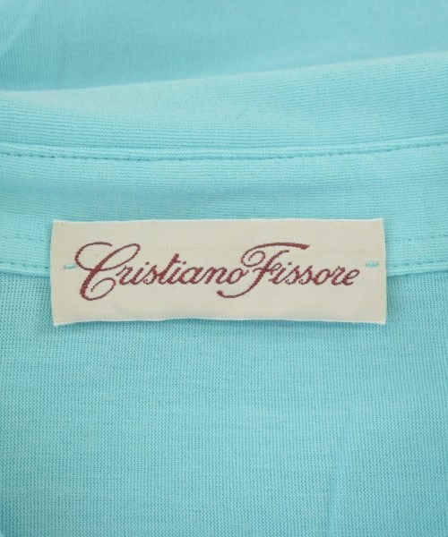 CHRISTIANO FiSSORE（クリスティアーノ　フィッソーレ）ポロシャツ 青 サイズ:48(L位) メンズ/2200711893078