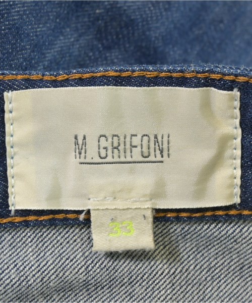 M.GRIFONI（エム　グリフォーニ）デニムパンツ 紺 サイズ:33(L位) メンズ/2200711893214