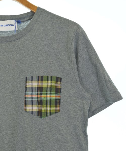 M.GRIFONI（エム　グリフォーニ）Tシャツ・カットソー グレー サイズ:M メンズ/2200720372236