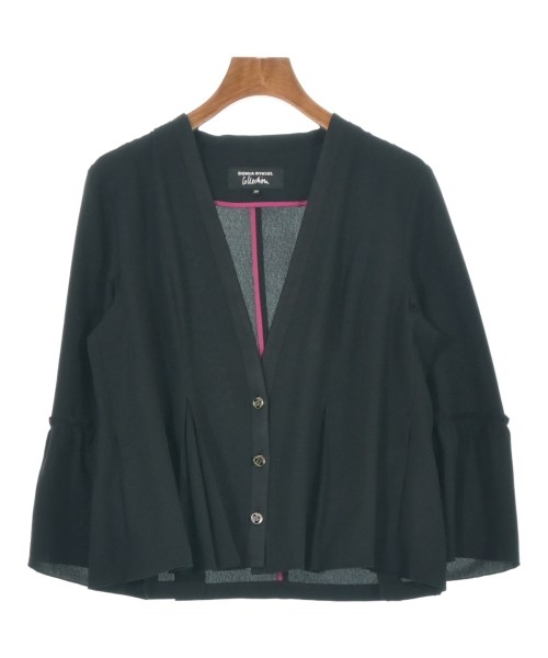 SONIA RYKIEL Collection（ソニア　リキエル　コレクション）ノーカラージャケット 黒 サイズ:38(M位) レディース/2200637230018