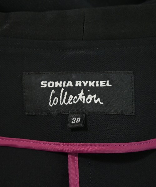 SONIA RYKIEL Collection（ソニア　リキエル　コレクション）ノーカラージャケット 黒 サイズ:38(M位) レディース/2200637230018