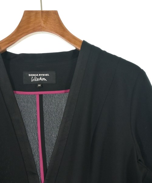 SONIA RYKIEL Collection（ソニア　リキエル　コレクション）ノーカラージャケット 黒 サイズ:38(M位) レディース/2200637230018