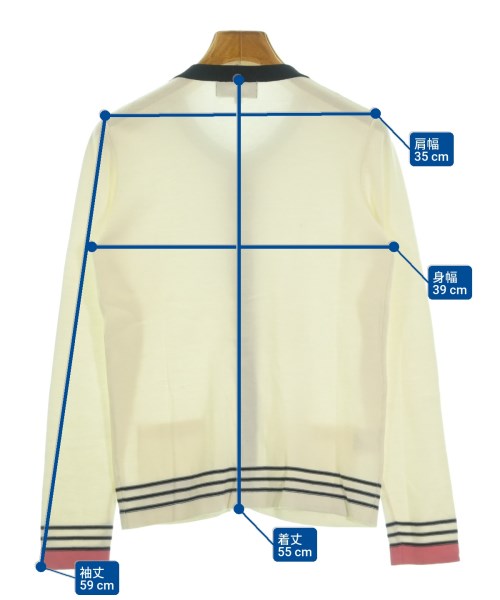 SONIA RYKIEL Collection（ソニア　リキエル　コレクション）カーディガン 白 サイズ:38(S位) レディース/2200622093130