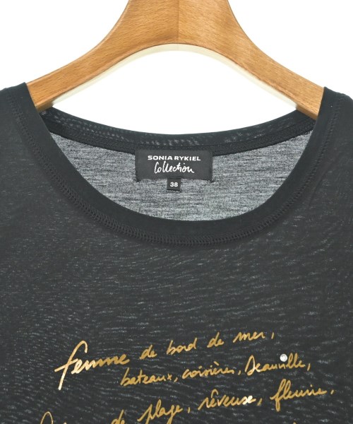 SONIA RYKIEL Collection（ソニア　リキエル　コレクション）Tシャツ・カットソー 黒 サイズ:38(S位) レディース/2200610103513