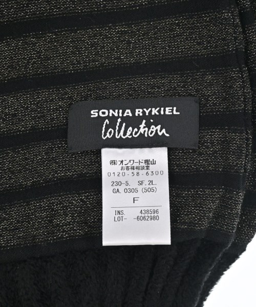 SONIA RYKIEL Collection（ソニア　リキエル　コレクション）マフラー 黒 サイズ:F レディース/2200610103629