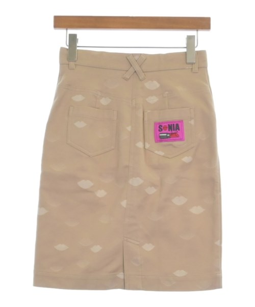 SONIA RYKIEL Collection（ソニア　リキエル　コレクション）ひざ丈スカート ベージュ サイズ:36(XS位) レディース/2200613158107