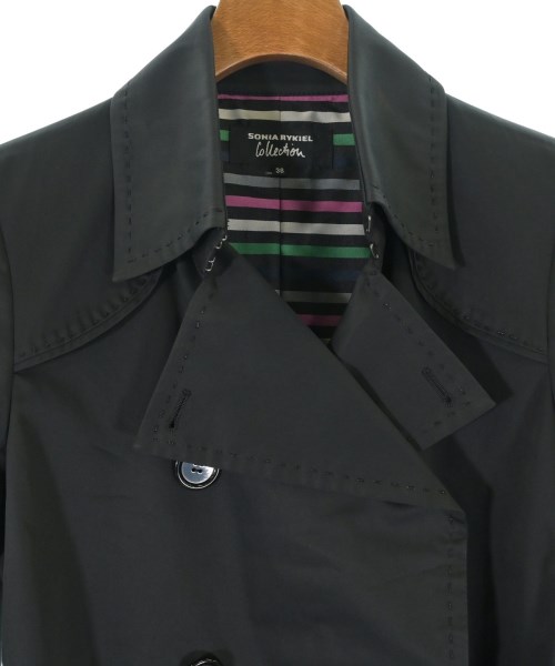 SONIA RYKIEL Collection（ソニア　リキエル　コレクション）トレンチコート 黒 サイズ:38(S位) レディース/2200613158237