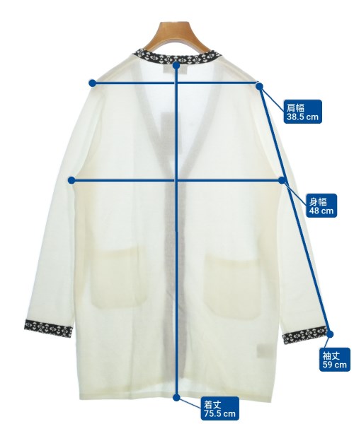 SONIA RYKIEL Collection（ソニア　リキエル　コレクション）カーディガン 白 サイズ:M レディース/2200613158480