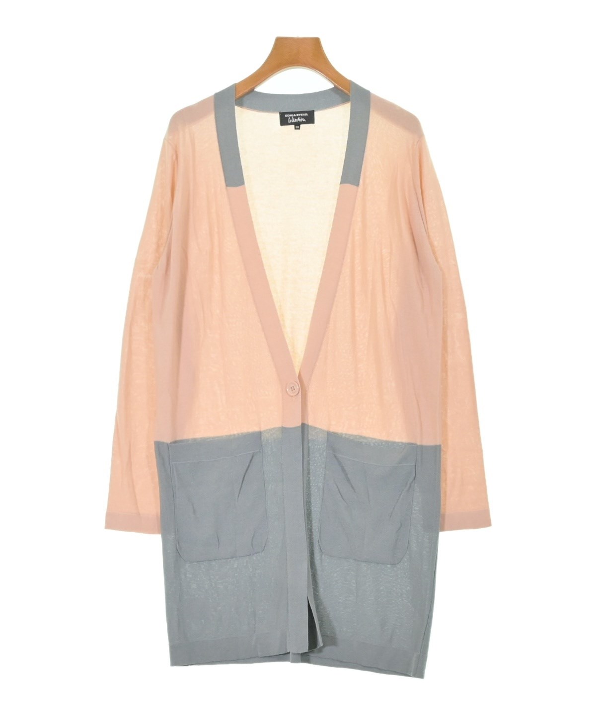 SONIA RYKIEL Collection カーディガン S ピンク 【古着】【中古】【送料無料】 SONIA RYKIEL Collection（ソニア リキエル コレクション