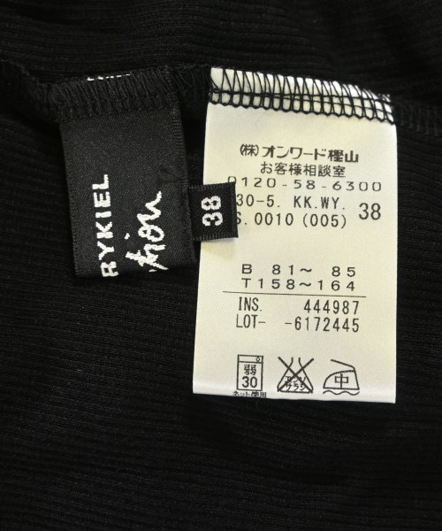 SONIA RYKIEL Collection（ソニア　リキエル　コレクション）Tシャツ・カットソー 黒 サイズ:38(M位) レディース/2200682933780