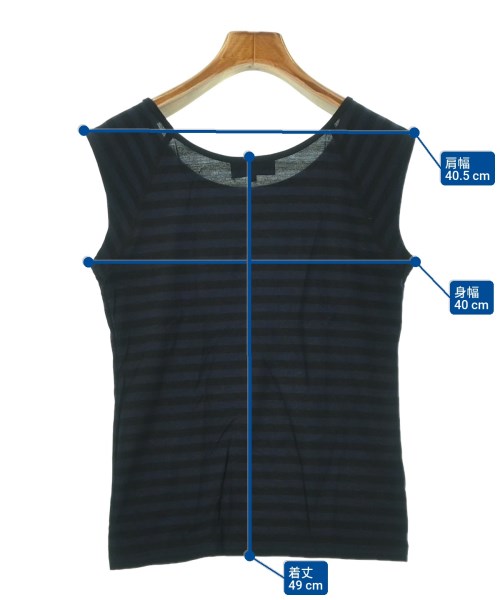 SONIA RYKIEL Collection（ソニア　リキエル　コレクション）ノースリーブ 紺 サイズ:38(M位) レディース/2200682933797