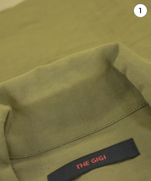 THE GIGI（ザ　ジジ）カジュアルジャケット カーキ サイズ:XS メンズ/2200679167044