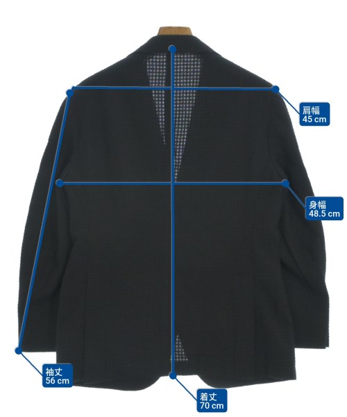 THE GIGI（ザ　ジジ）カジュアルジャケット 黒 サイズ:46(M位) メンズ/2200652702019