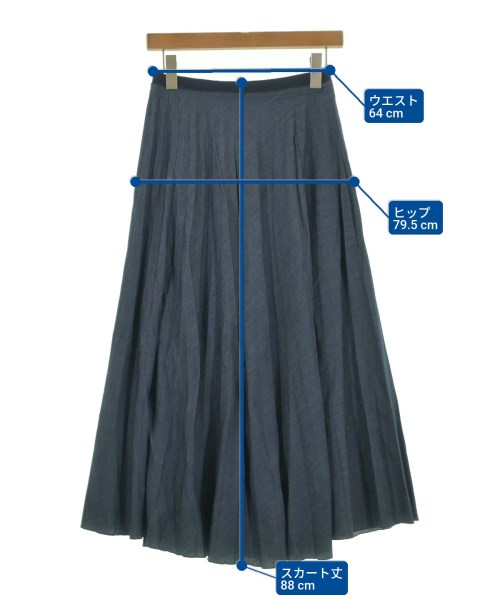 ESCADA SPORT（エスカーダースポーツ）ロング・マキシ丈スカート 紺 サイズ:36(XS位) レディース/2200629942394