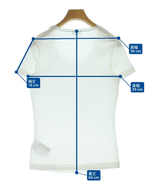 ESCADA SPORT（エスカーダースポーツ）Tシャツ・カットソー 白 サイズ:XS レディース/2200676784022