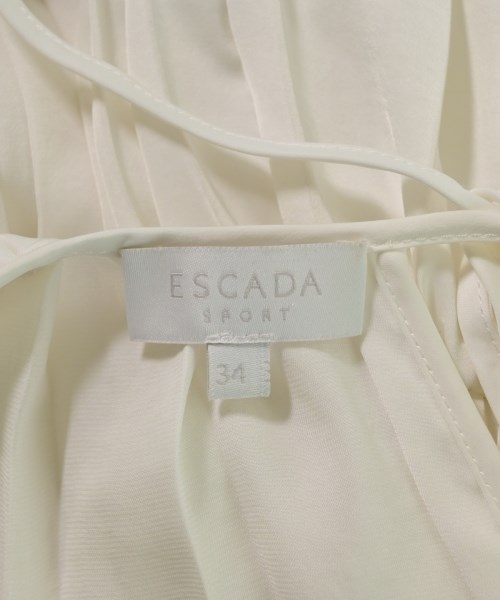 ESCADA SPORT（エスカーダースポーツ）ワンピース 白 サイズ:34(XXS位) レディース/2200672529047