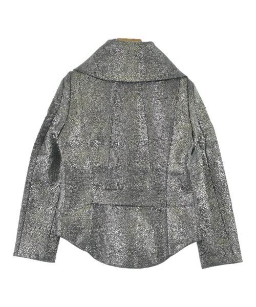 ESCADA SPORT（エスカーダースポーツ）ノーカラージャケット シルバー サイズ:32(XXXS位) レディース/2200655932024