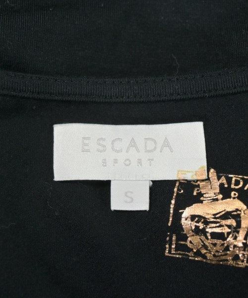 ESCADA SPORT（エスカーダースポーツ）Tシャツ・カットソー 黒 サイズ:S レディース/2200703685025