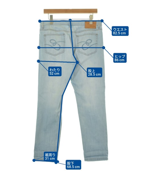 ESCADA SPORT（エスカーダースポーツ）デニムパンツ 青 サイズ:38(S位) レディース/2200666446183