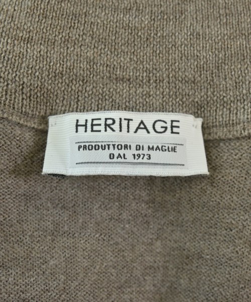 HERITAGE（ヘリテージ）ニット・セーター 茶 サイズ:S レディース/2200704651036
