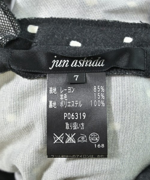 jun ashida（ジュン　アシダ）ワンピース 黒 サイズ:7(S位) レディース/2200630262023