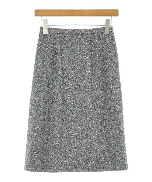 jun ashida(ジュン　アシダ)ひざ丈スカート 黒 サイズ:5(XS位)/2200677359014