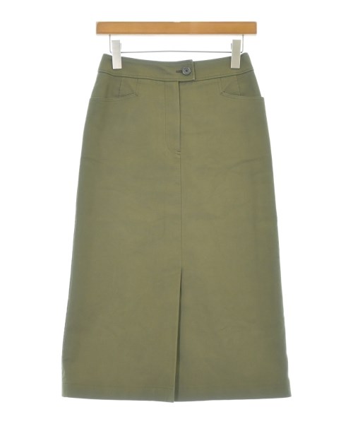 jun ashida(ジュン　アシダ)ロング・マキシ丈スカート カーキ サイズ:7(S位)/2200677359021