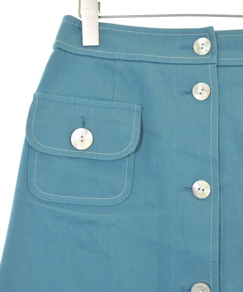 jun ashida（ジュン　アシダ）ロング・マキシ丈スカート 青 サイズ:7(S位) レディース/2200677359038